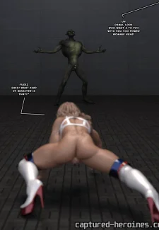 Captured-Heroines – Powerwoman Back in Business0108