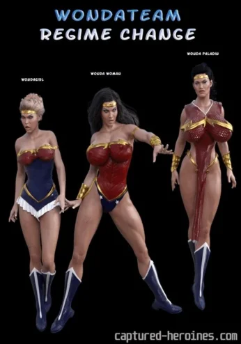 Wonda Team Regime Change- Captured Heroines