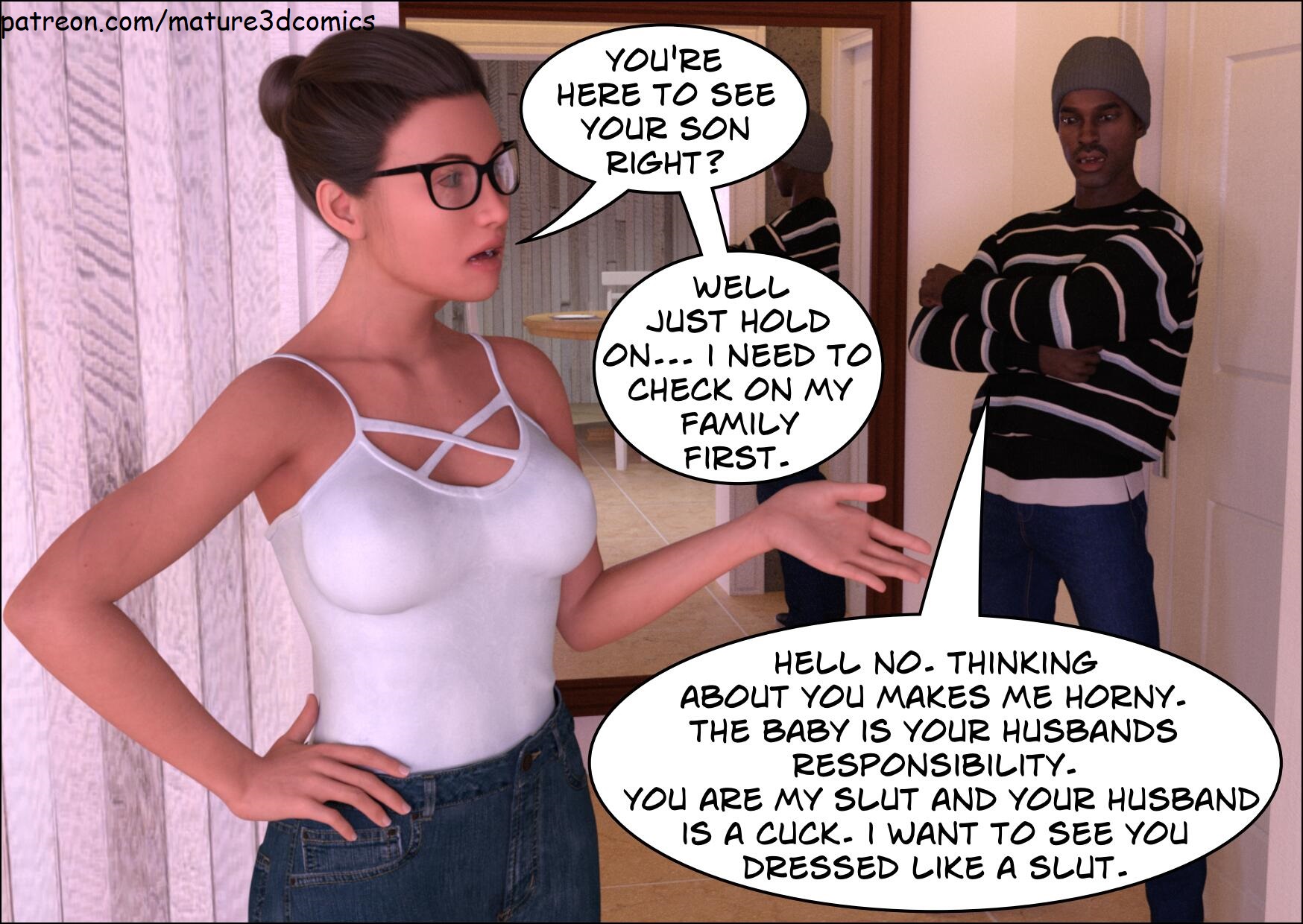 3d sex comic mature housewife