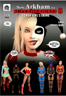 New Arkham For Superheroines 8- 3D