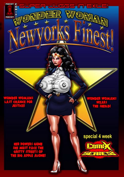 Wonder Woman Newyoks Finest- Smudge