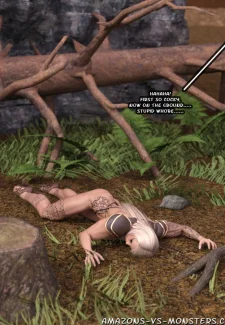 Amazons-Vs-Monsters – Trapped by a Minotaur0007