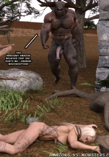 Amazons-Vs-Monsters – Trapped by a Minotaur0008