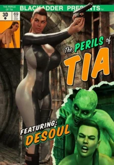 Blackadder- The Perils of Tia (Ilikecomix Cover)