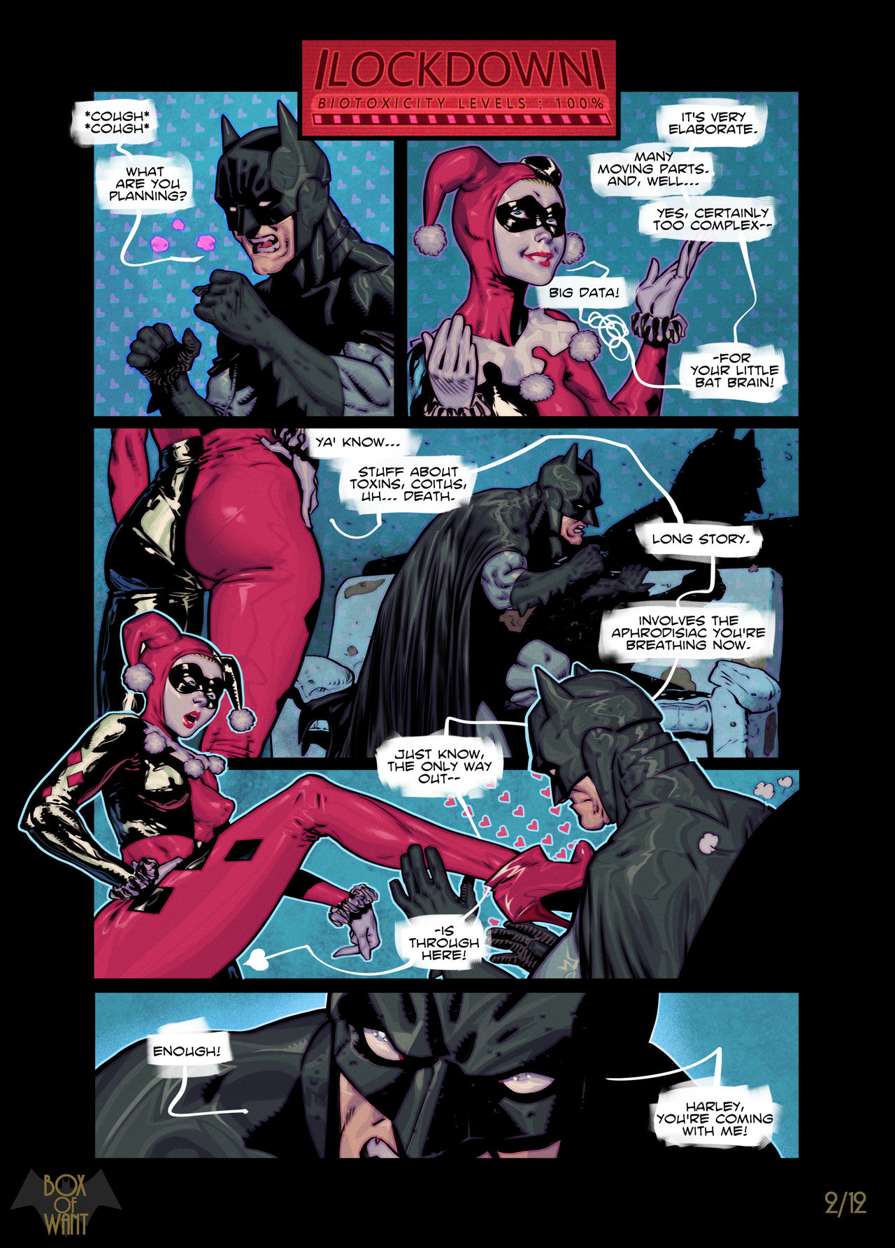 Batman And Catwoman Porn Comic Blowjob - Planned Backfire- BoxOfWant (Batman) - Porn Cartoon Comics