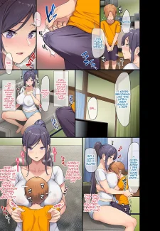Giant Boobs Widow And Her Son’s Very Bad Friend- Hentai (12)