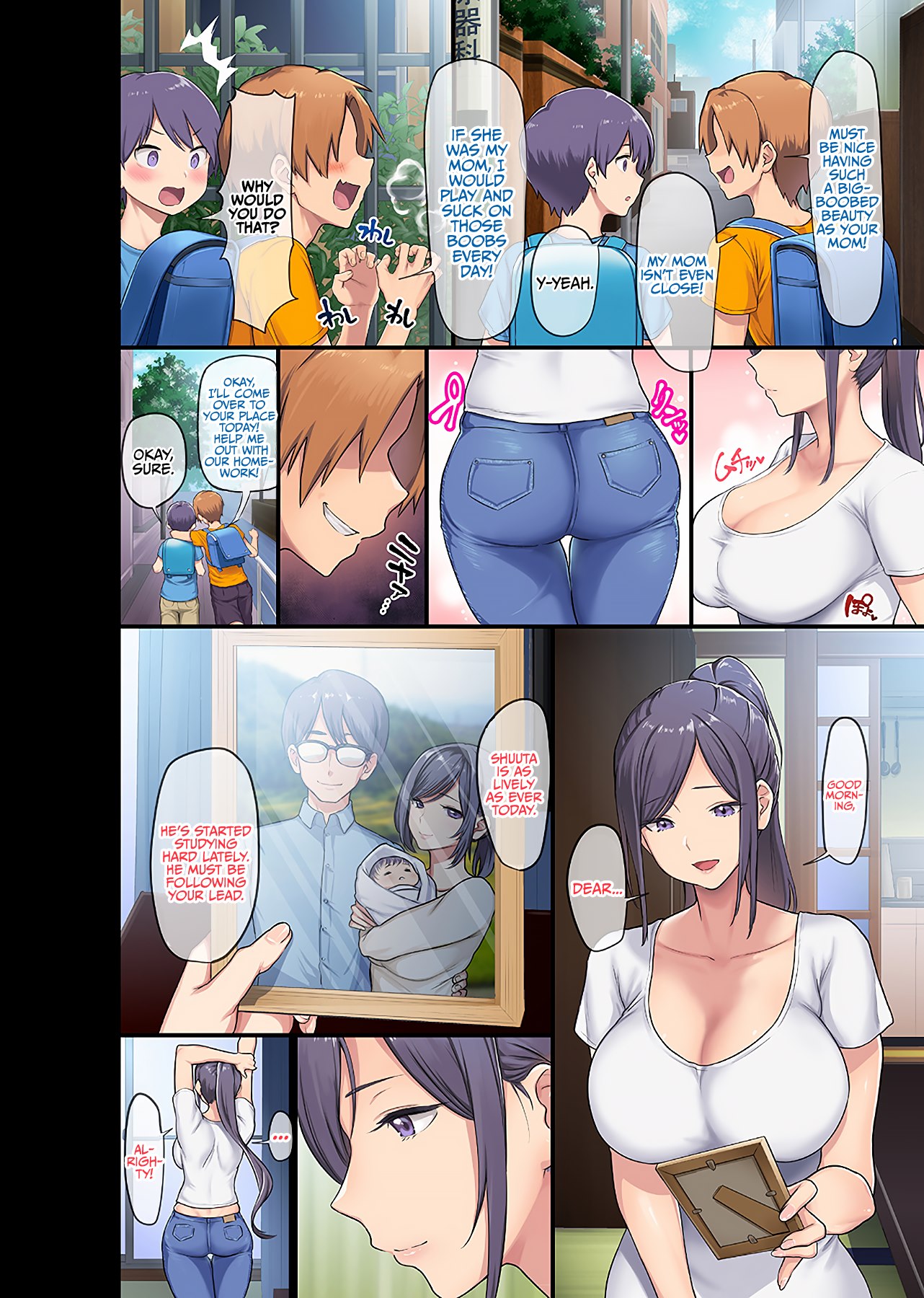 Anime big boobs comics