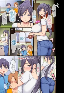 Giant Boobs Widow And Her Son’s Very Bad Friend- Hentai (4)