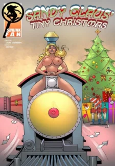 Sandy Claus’ Tiny Christmas- Shrink Fan (Ilikecomix Cover)