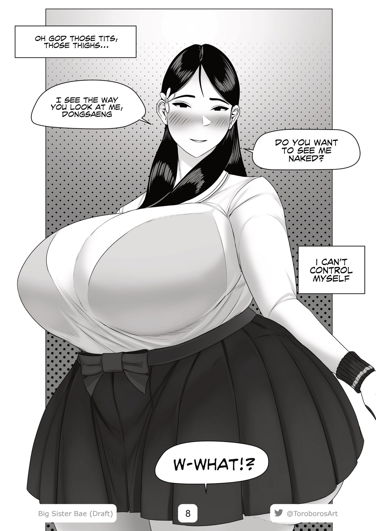 Big Sister Bae â€“ Toroboro - Porn Cartoon Comics