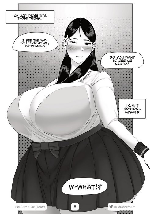 Bbw Anime Porn Comics - Big Sister Bae â€“ Toroboro - Porn Cartoon Comics