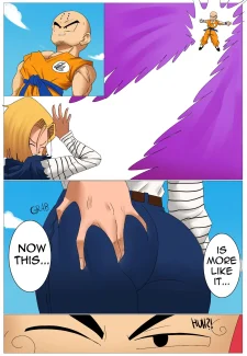 EchoSaber- Android 18 Mini Comic0004