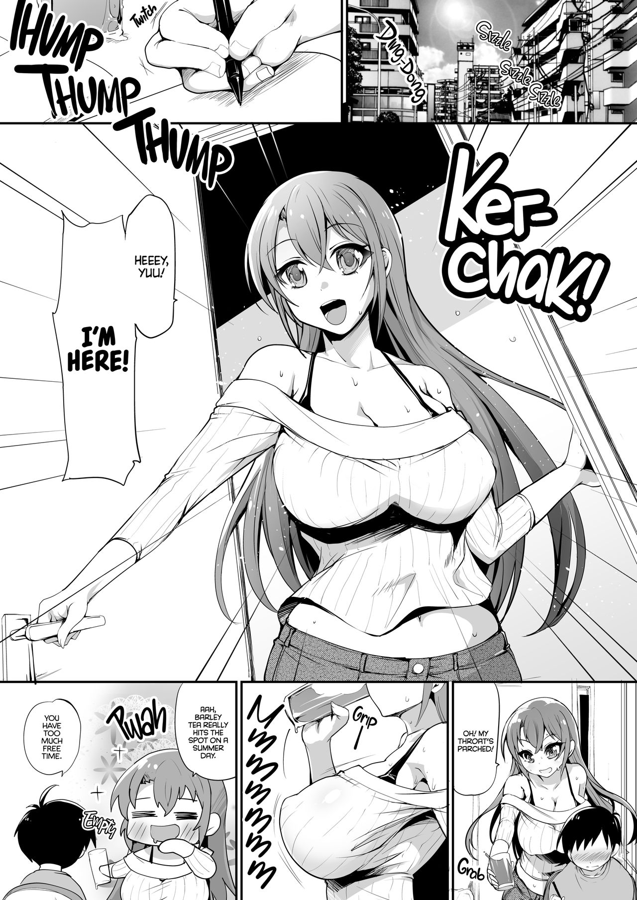 1280px x 1808px - Do you like Big Sis' Big Tits?- Kouki Kuu - Porn Cartoon Comics
