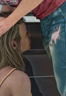 Luke and Lillian in Kitchen by XAsurax (6)