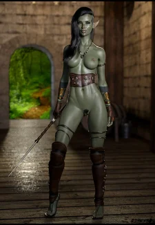 Riskybomber – Orc Huntress (3)