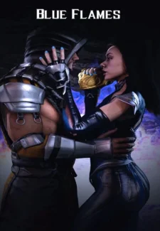 Smokescreen117 - Blue Flames (Mortal Kombat) (Ilikecomix Cover)