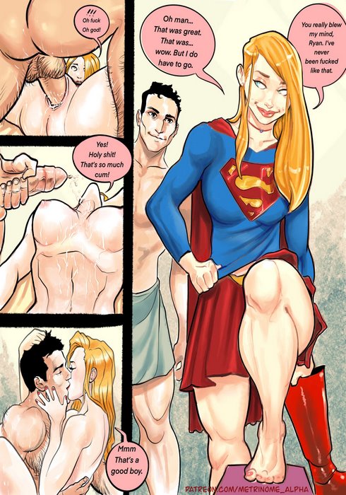 Shemale Superman - Supergirl by MetrinomeAlpha (Superman) - Porn Cartoon Comics