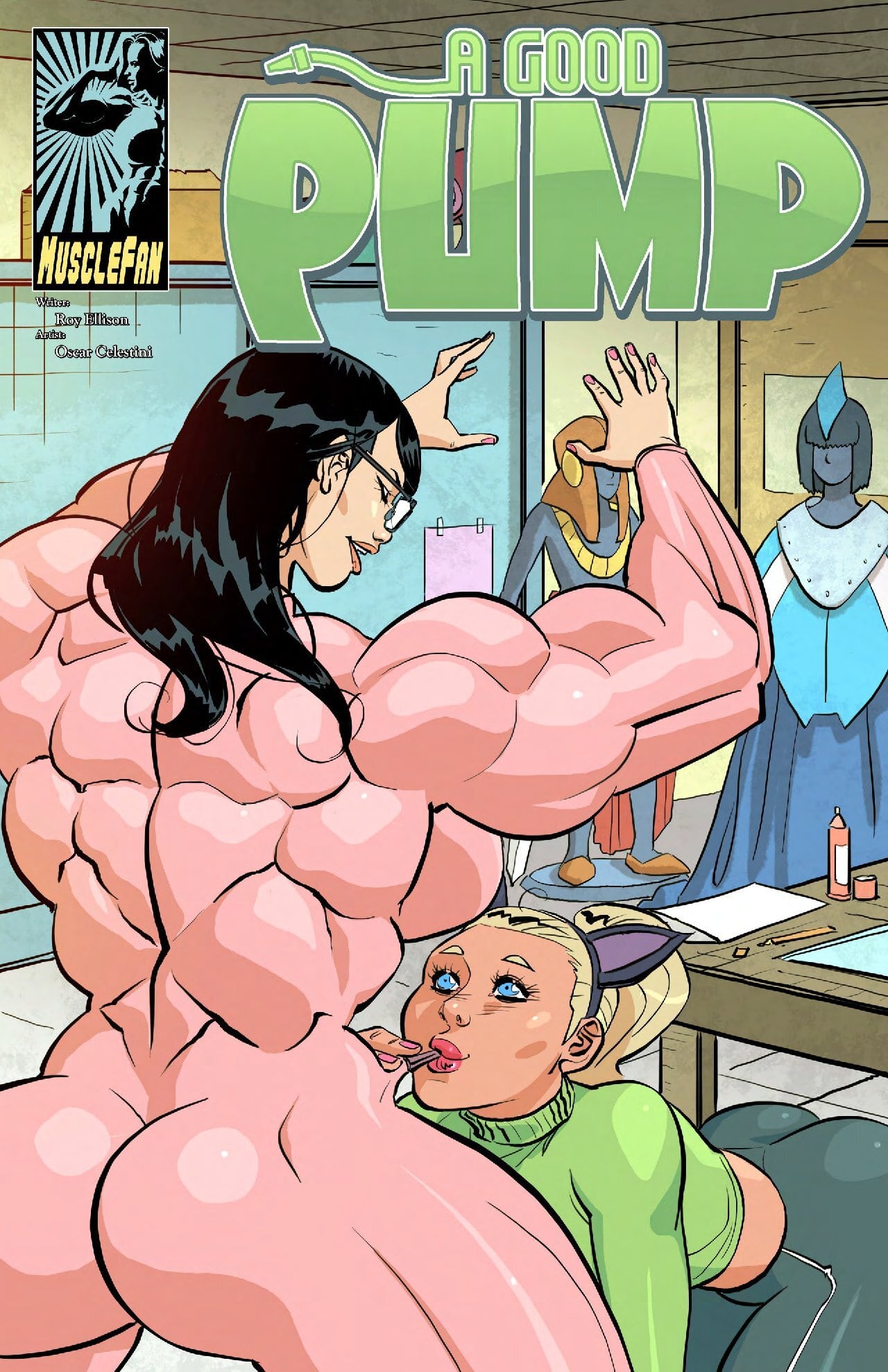 Muscle fan porn comics
