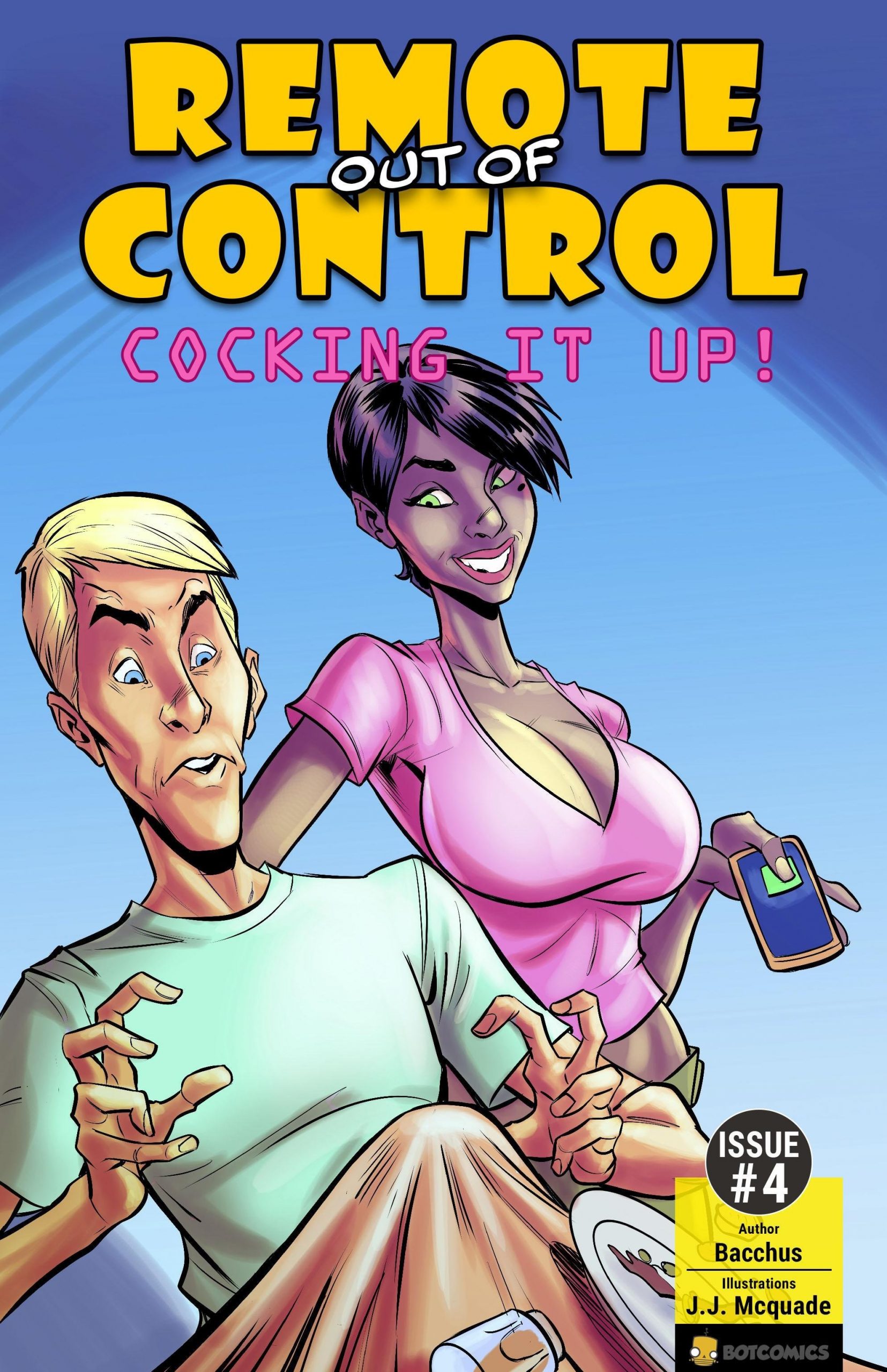 Remote out of control porn comic