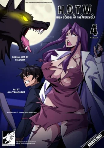 High School of the Werewolf 4- Locofuria