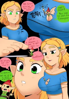 Punishedmosquito – A Minor Side Quest – Giantess Zelda (11)
