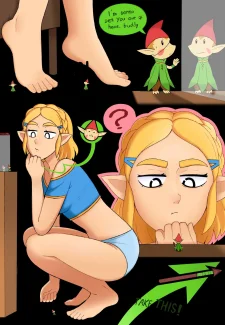 Punishedmosquito – A Minor Side Quest – Giantess Zelda (7)
