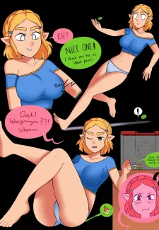 Punishedmosquito – A Minor Side Quest – Giantess Zelda (8)