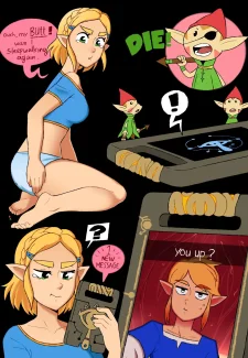 Punishedmosquito – A Minor Side Quest – Giantess Zelda (9)