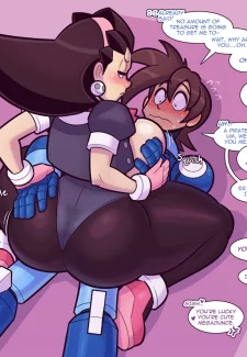Tron Bonne and Mega-Dweeb- Mega Man Legends0014