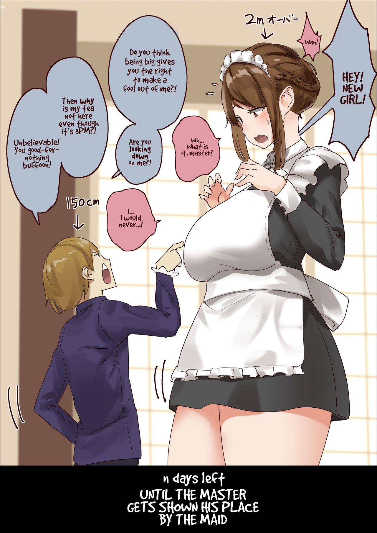 Cartoon maid porn
