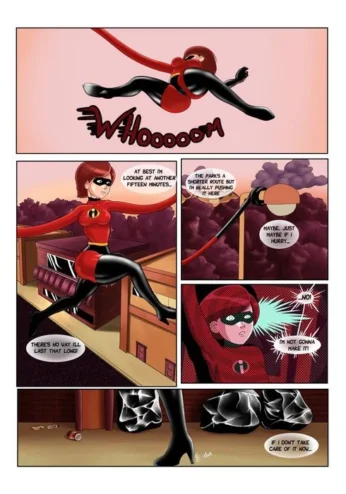 Blackmailing Elastigirl- Kokobiel