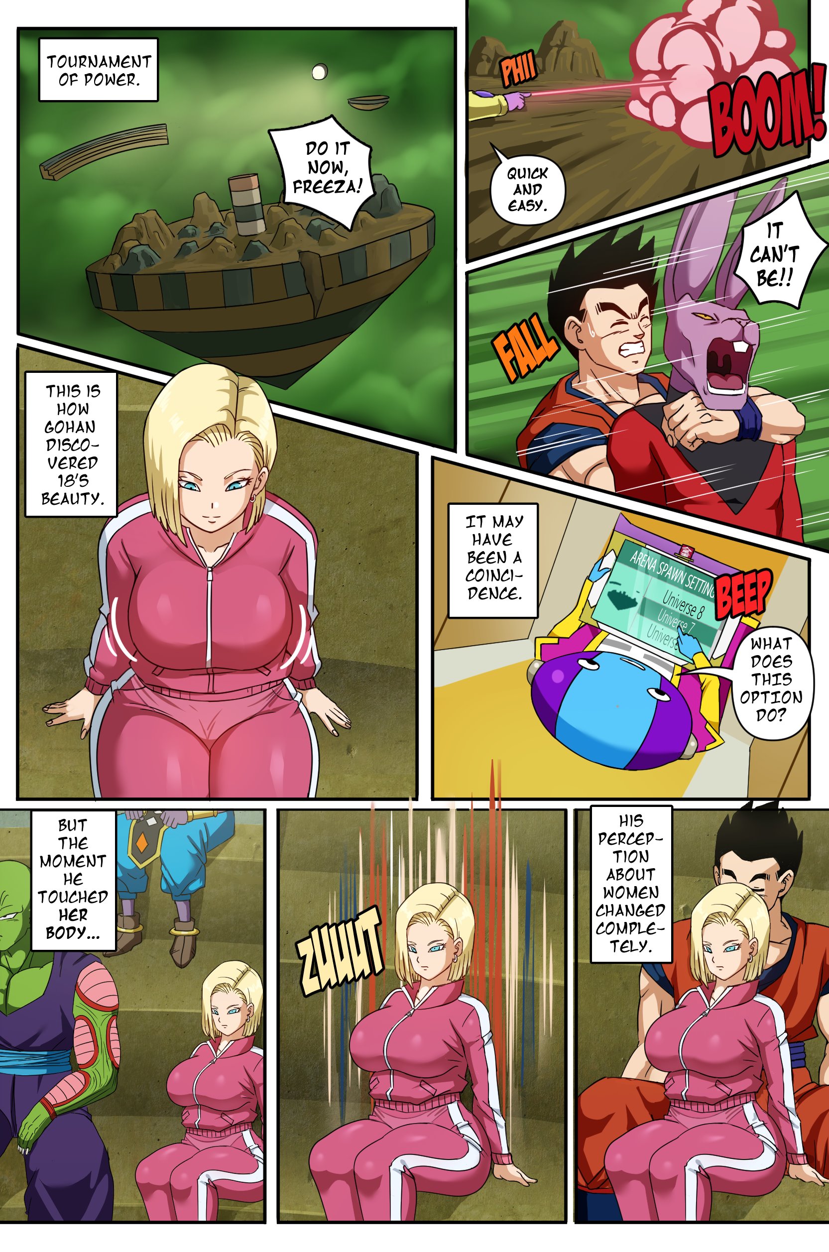 1665px x 2515px - Android 18 & Gohan 2- Pink Pawg (Dragon Ball Z) - Porn Cartoon Comics