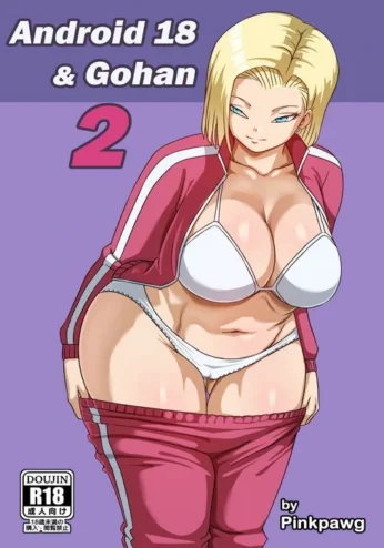Android 18 & Gohan 2- Pink Pawg (Dragon Ball Z)