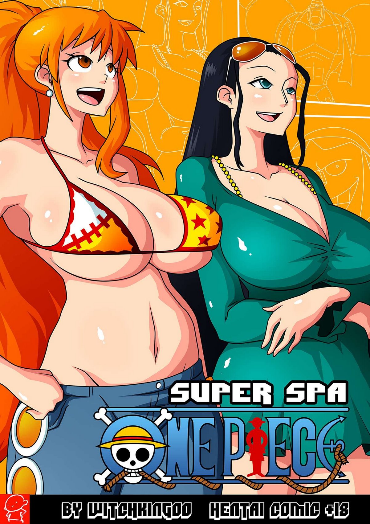 Spa Porn Comics - Super Spa- One Piece â€“ Witchking00 - Porn Cartoon Comics