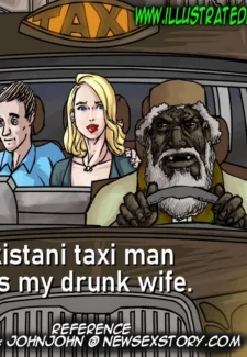 illustratedinterracial – Pakastani Taxi Man