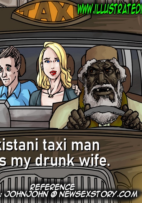 Pakistani Taxi Man – illustratedinterracial
