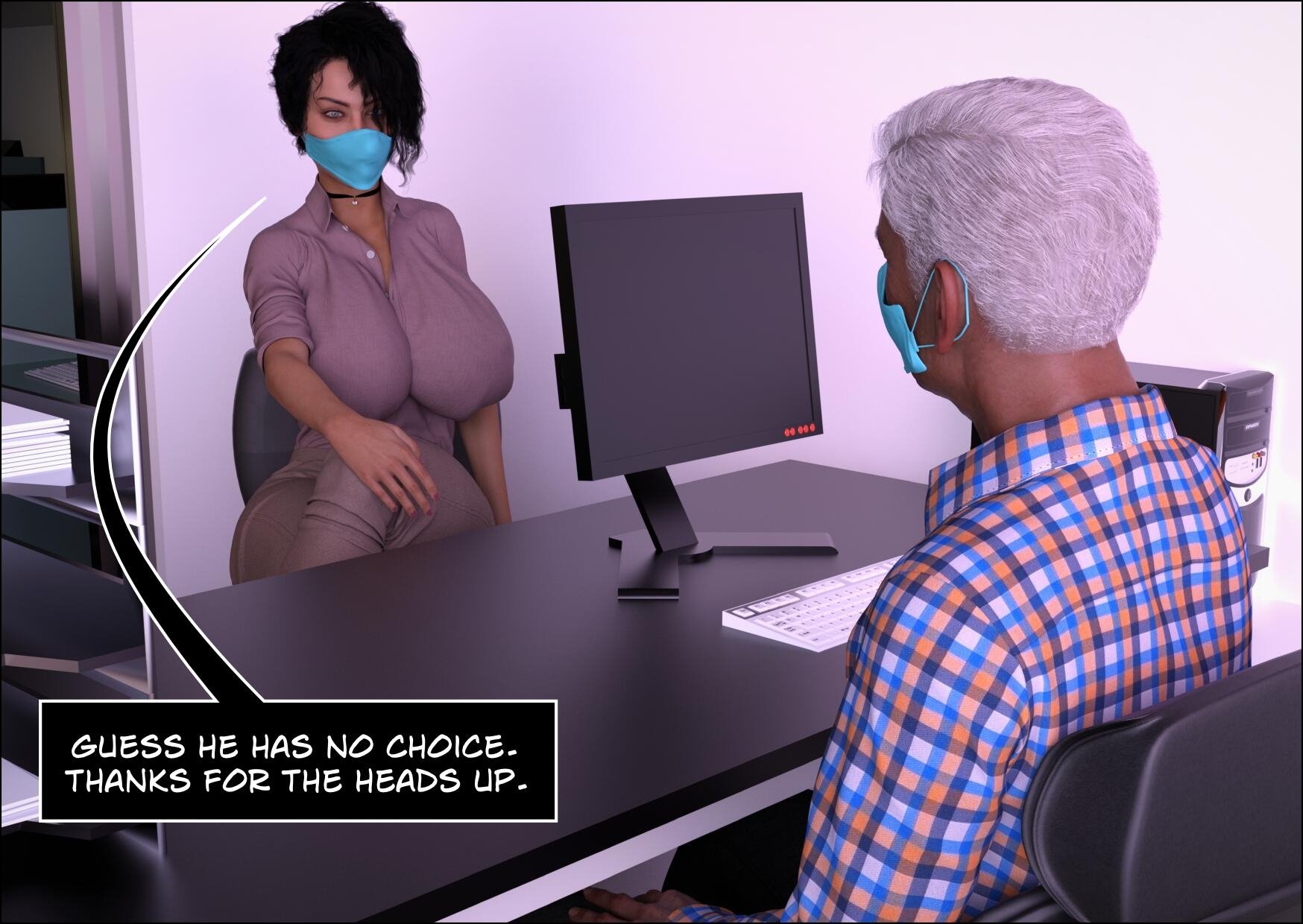 Blame The Virus 1 – Mature3d - Porn Cartoon Comics