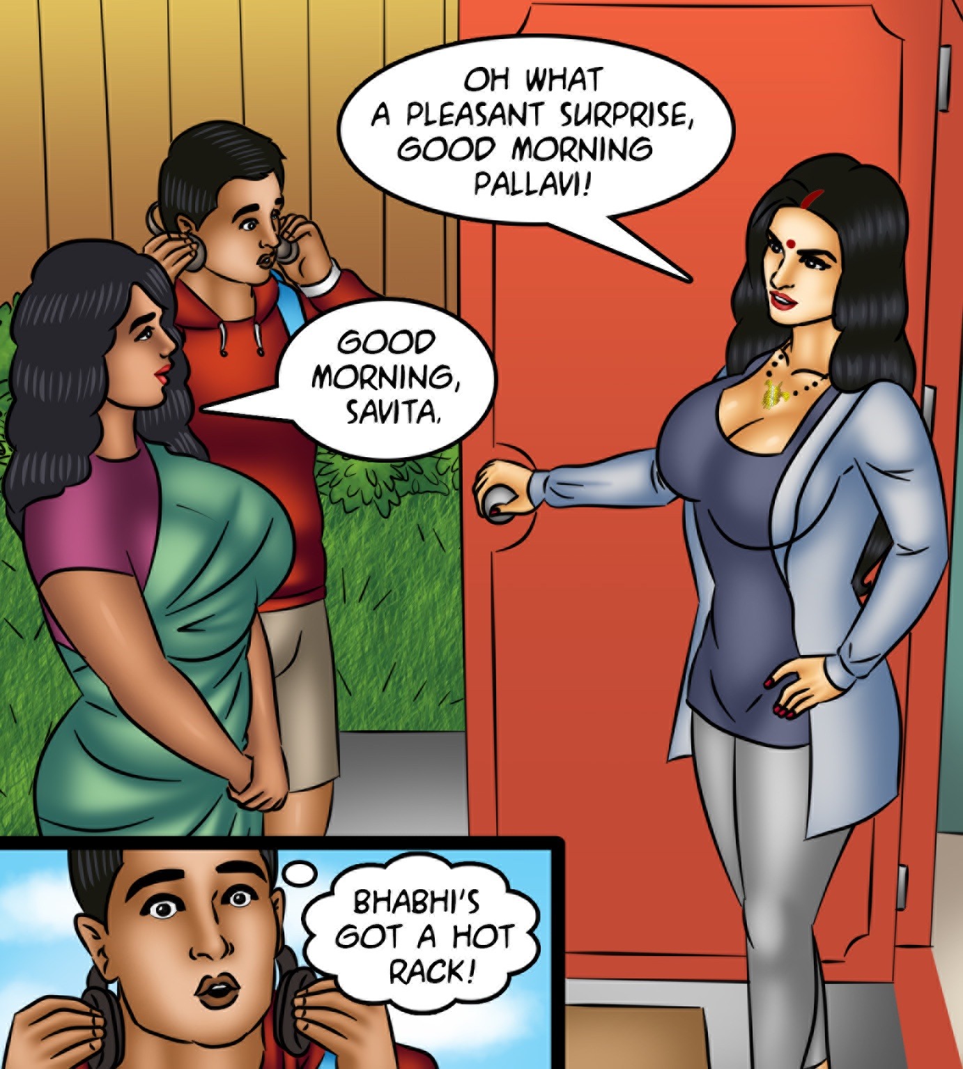 Sabeta Vabe Katun Porn Com - Savita Bhabhi- Episode 125 â€“ Raging Boner - Porn Cartoon Comics