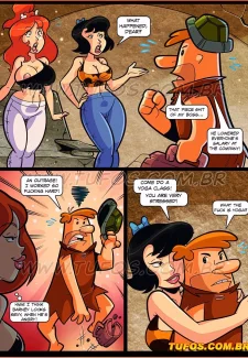 The Flintstones 10 – Stretching the pussy in the yoga class (4)