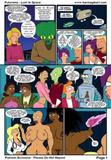 Karmagik- Lust In Space (Futurama) (Ilikecomix Cover)