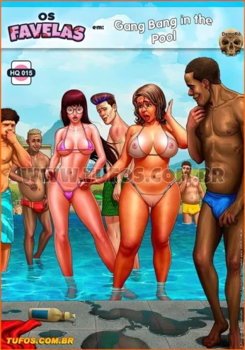 Família Favela 15- Gang Bang in the Pool