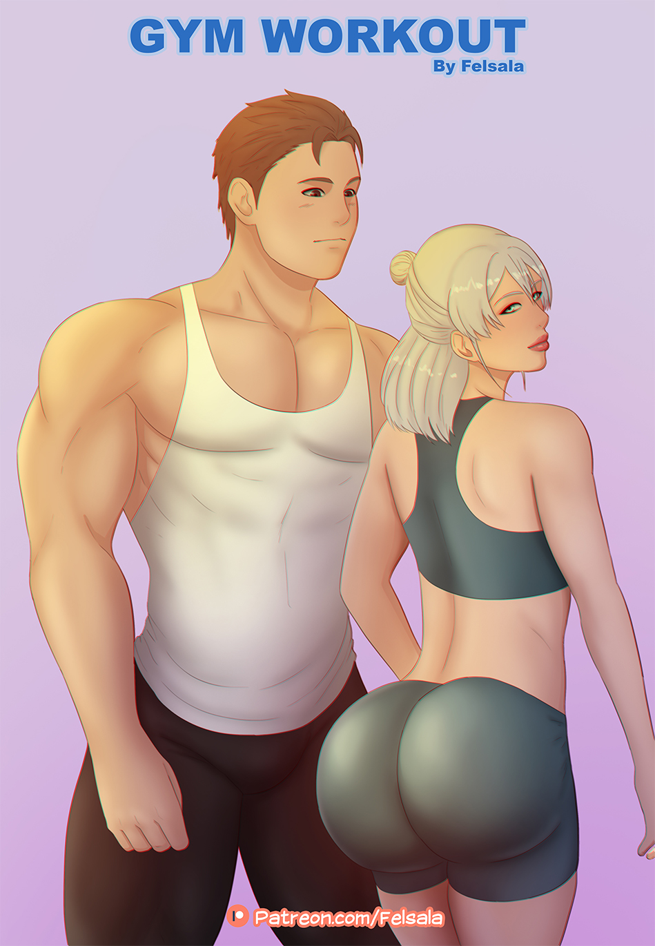 Gym Workout - Gym Workout- Felsala - Porn Cartoon Comics