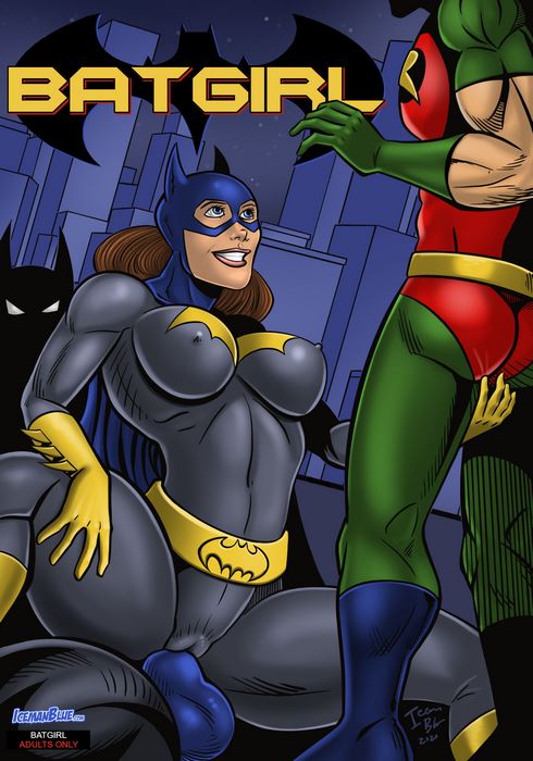 Batgirl Lesbian Porn Comics - Batgirl- Iceman Blue - Porn Cartoon Comics