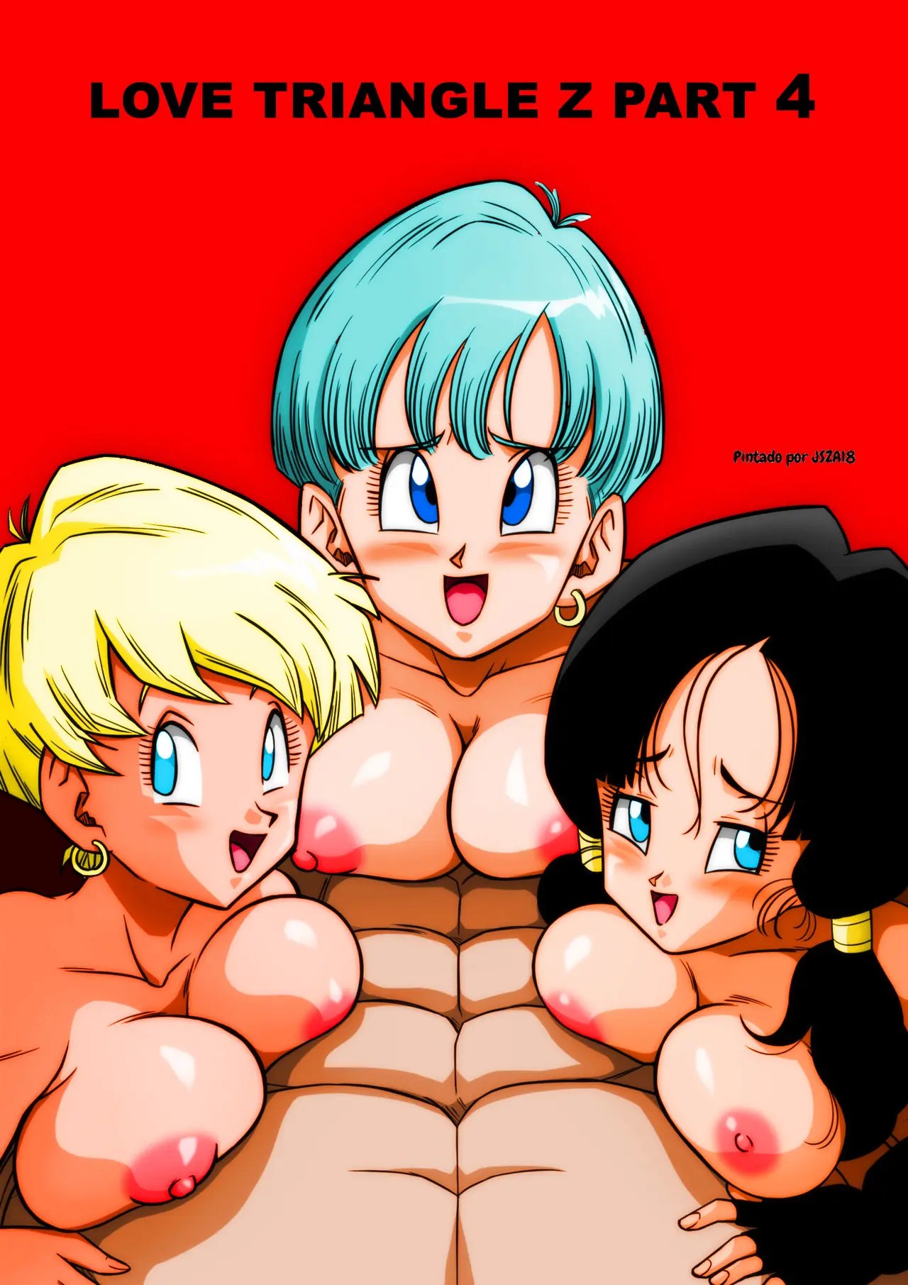 Dragon Ball Z Hentai Pussy - Love Triangle 4- Yamamoto (Dragon Ball Z) - Porn Cartoon Comics