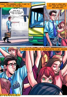 O Nerd Comedor 8- Dry humping on the crowded bus (4)