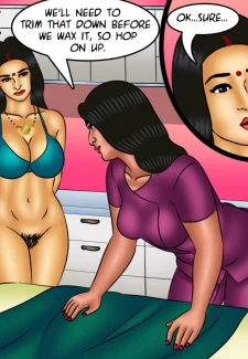 Savita Bhabhi 128 – Waxing Erotic (51)
