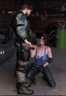 Jill & Chris Break From Patrol- Colmarq (3)