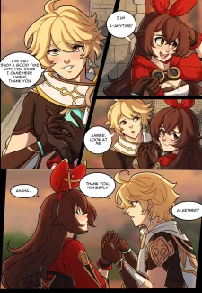 [Kinkymation] The Traveler’s Guide to Teyvat’s Heart- Amber0007