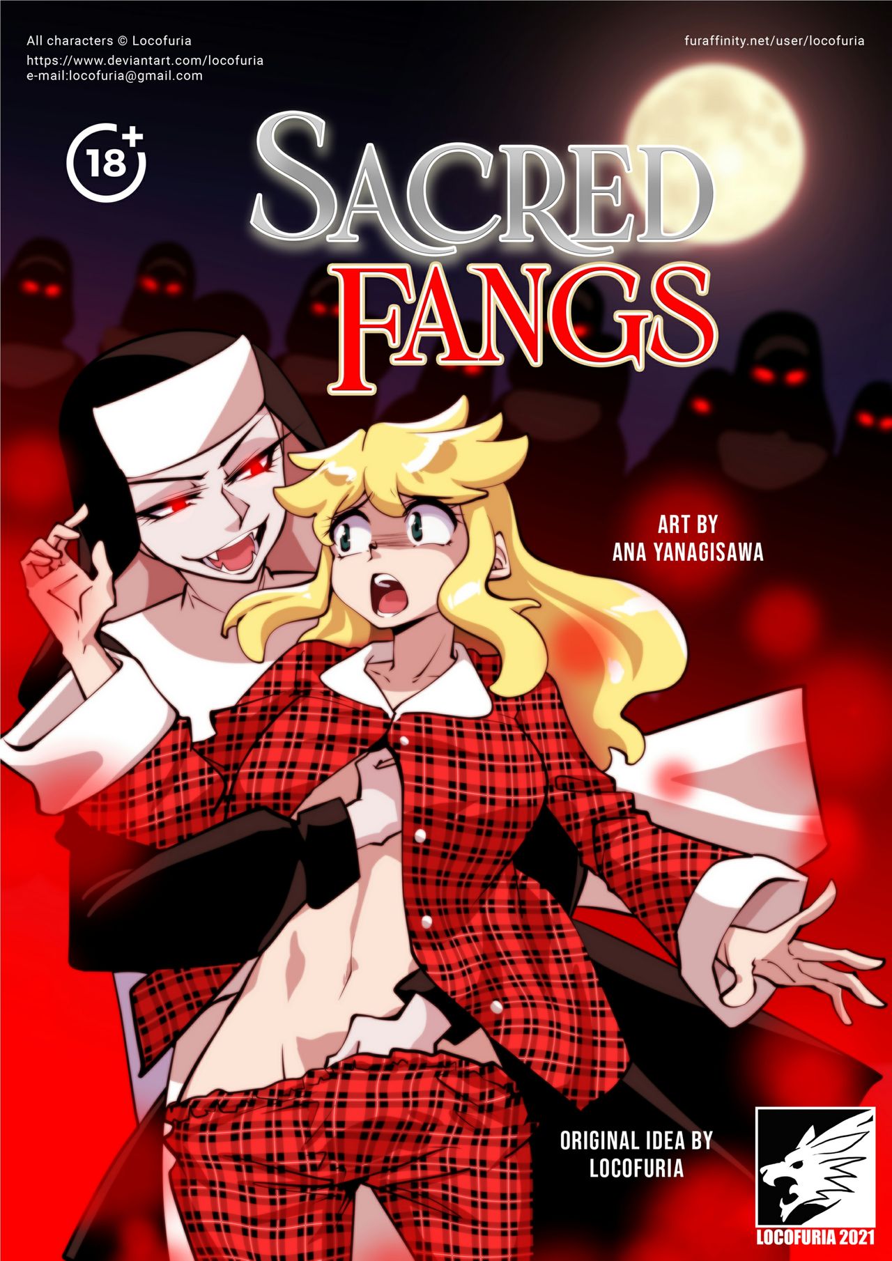 Sacred Fangs- Aya Yanagisawa - Porn Cartoon Comics