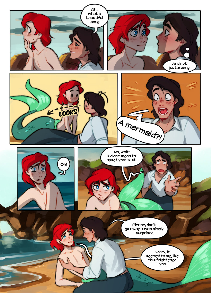 Little Mermaid Lesbian Porn - The Little Mermaid: What if? by Ripushko - Porn Cartoon Comics